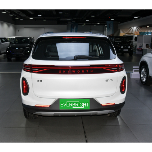 New Energy Vehicles Hotsale SUV Electric Car with Huge Space Skyworth EV 6 410km 12.8inch Touch Screen